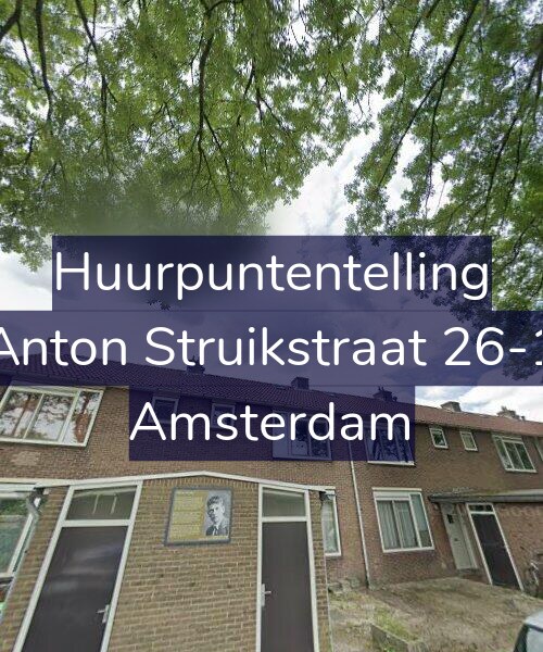Foto gevel Huurpuntentelling voor Anton Struikstraat 26-1, Amsterdam