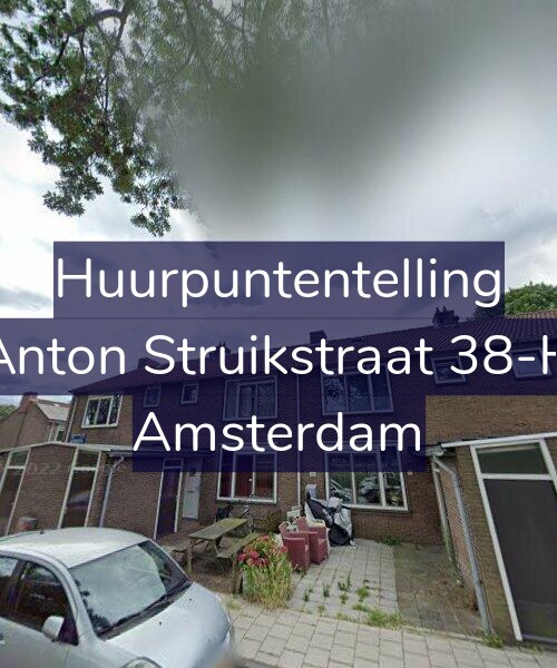 Foto gevel Huurpuntentelling voor Anton Struikstraat 38-H, Amsterdam