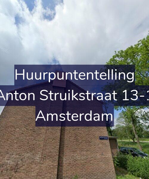 Foto gevel Huurpuntentelling voor Anton Struikstraat 13-1, Amsterdam