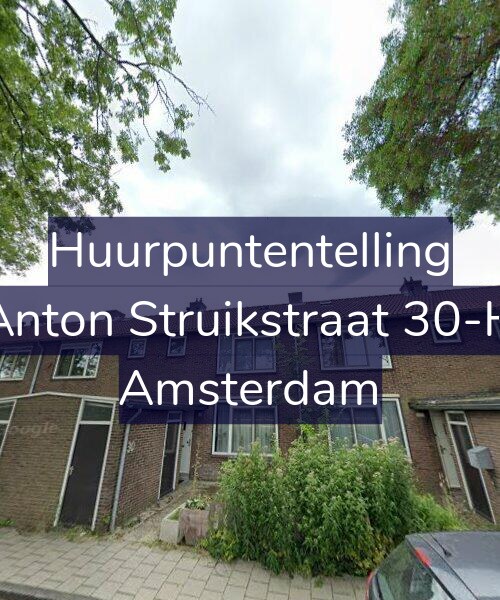 Foto gevel Huurpuntentelling voor Anton Struikstraat 30-H, Amsterdam