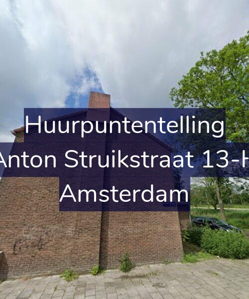Foto gevel Huurpuntentelling voor Anton Struikstraat 13-H, Amsterdam