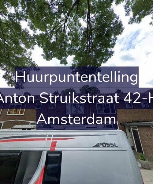 Foto gevel Huurpuntentelling voor Anton Struikstraat 42-H, Amsterdam