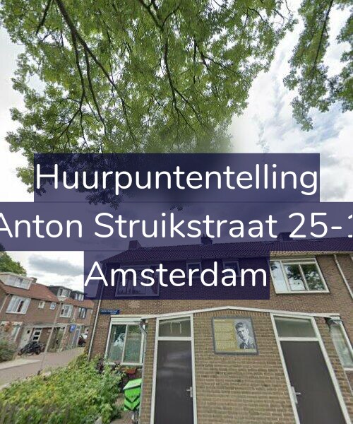 Foto gevel Huurpuntentelling voor Anton Struikstraat 25-1, Amsterdam
