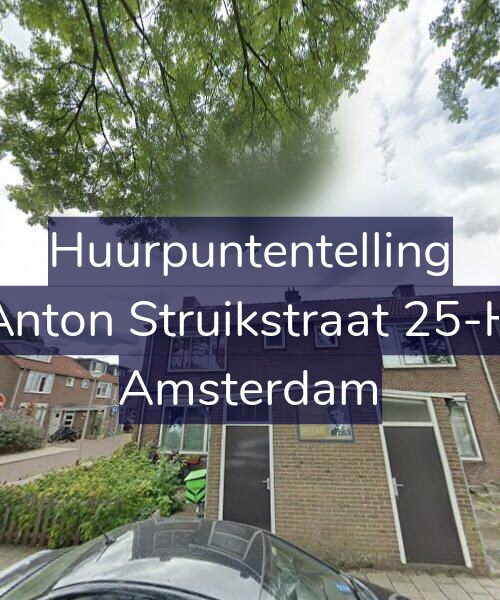 Foto gevel Huurpuntentelling voor Anton Struikstraat 25-H, Amsterdam