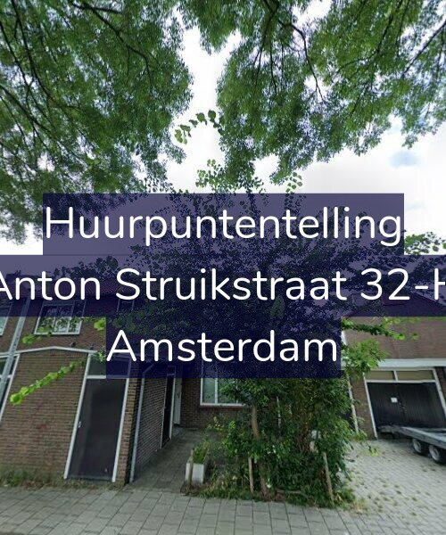 Foto gevel Huurpuntentelling voor Anton Struikstraat 32-H, Amsterdam