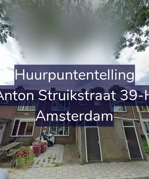 Foto gevel Huurpuntentelling voor Anton Struikstraat 39-H, Amsterdam