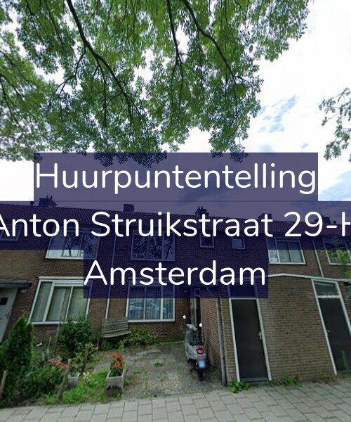 Foto gevel Huurpuntentelling voor Anton Struikstraat 29-H, Amsterdam