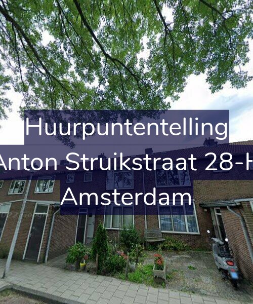 Foto gevel Huurpuntentelling voor Anton Struikstraat 28-H, Amsterdam