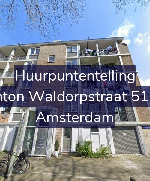 Foto gevel Huurpuntentelling voor Anton Waldorpstraat 51-H, Amsterdam