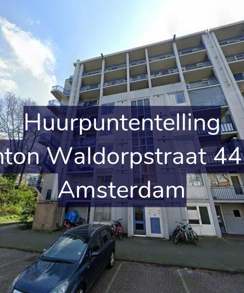 Foto gevel Huurpuntentelling voor Anton Waldorpstraat 44-H, Amsterdam