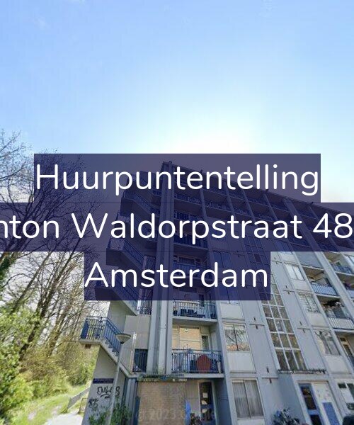 Foto gevel Huurpuntentelling voor Anton Waldorpstraat 48-3, Amsterdam