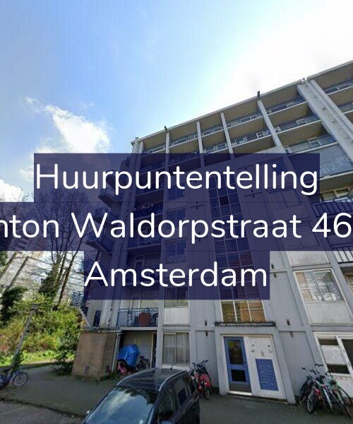 Foto gevel Huurpuntentelling voor Anton Waldorpstraat 46-1, Amsterdam