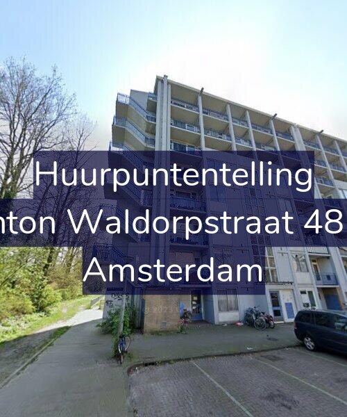 Foto gevel Huurpuntentelling voor Anton Waldorpstraat 48-H, Amsterdam