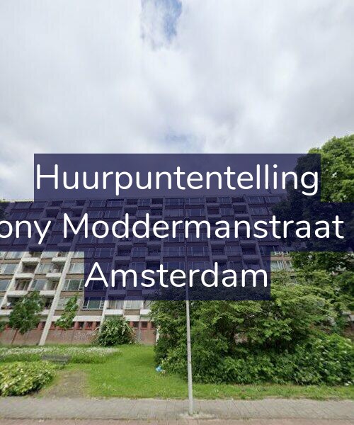 Foto gevel Huurpuntentelling voor Antony Moddermanstraat 122, Amsterdam