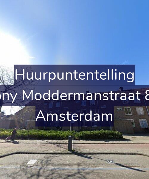 Foto gevel Huurpuntentelling voor Antony Moddermanstraat 81-H, Amsterdam