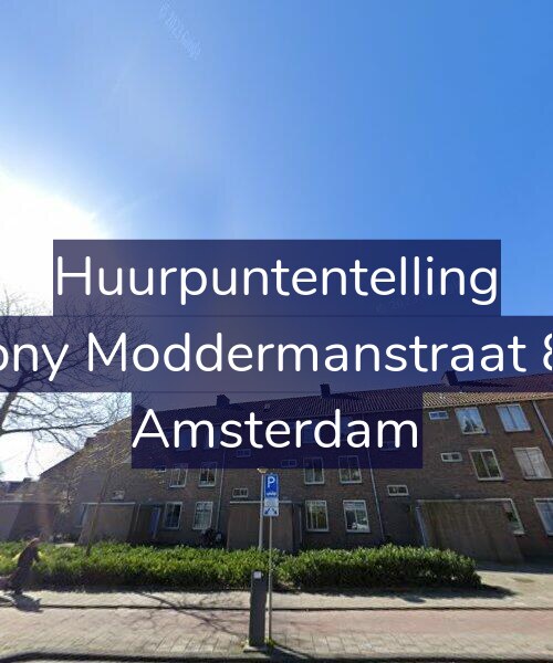 Foto gevel Huurpuntentelling voor Antony Moddermanstraat 81-1, Amsterdam