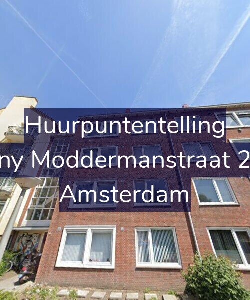 Foto gevel Huurpuntentelling voor Antony Moddermanstraat 222-1, Amsterdam