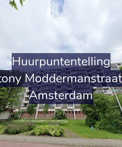 Foto gevel Huurpuntentelling voor Antony Moddermanstraat 44, Amsterdam