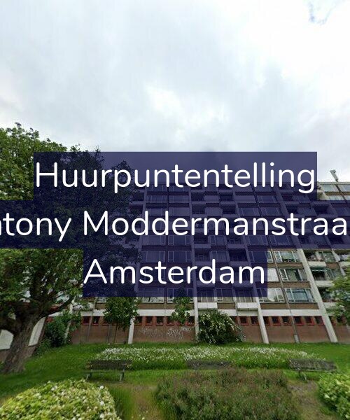 Foto gevel Huurpuntentelling voor Antony Moddermanstraat 4, Amsterdam
