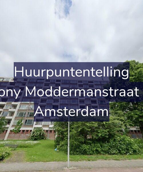 Foto gevel Huurpuntentelling voor Antony Moddermanstraat 148, Amsterdam