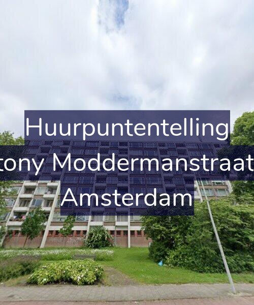 Foto gevel Huurpuntentelling voor Antony Moddermanstraat 96, Amsterdam