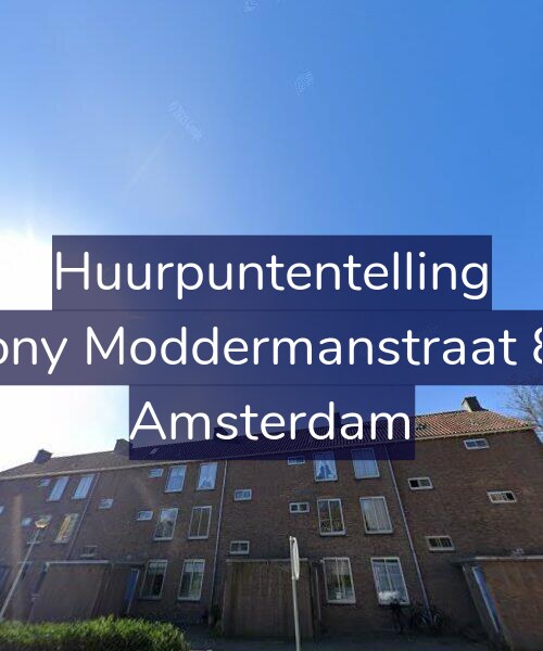 Foto gevel Huurpuntentelling voor Antony Moddermanstraat 83-2, Amsterdam