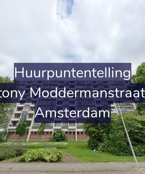 Foto gevel Huurpuntentelling voor Antony Moddermanstraat 88, Amsterdam