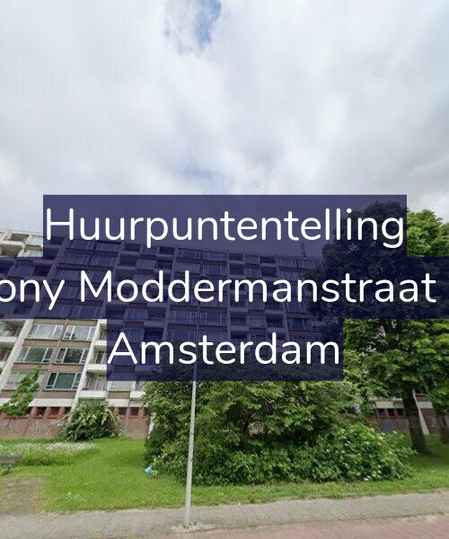 Foto gevel Huurpuntentelling voor Antony Moddermanstraat 178, Amsterdam