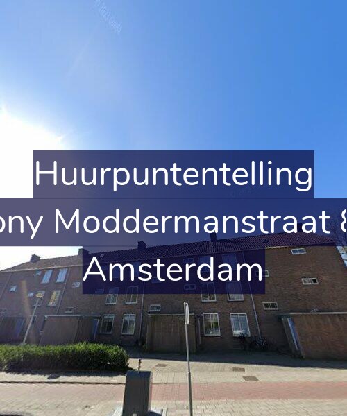 Foto gevel Huurpuntentelling voor Antony Moddermanstraat 83-1, Amsterdam