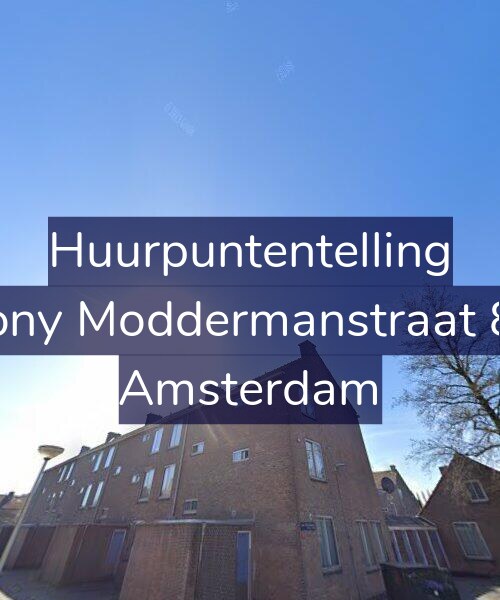Foto gevel Huurpuntentelling voor Antony Moddermanstraat 85-2, Amsterdam