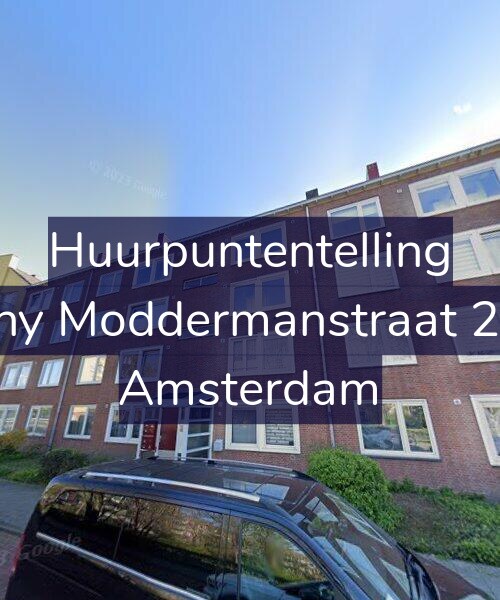 Foto gevel Huurpuntentelling voor Antony Moddermanstraat 202-H, Amsterdam