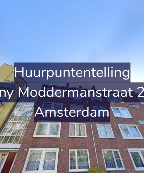 Foto gevel Huurpuntentelling voor Antony Moddermanstraat 206-3, Amsterdam