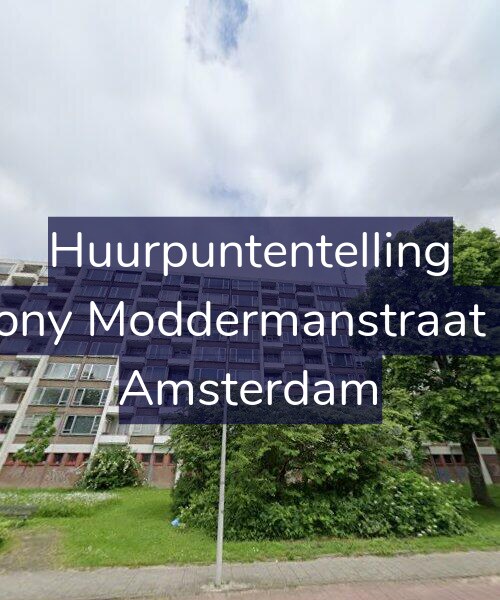 Foto gevel Huurpuntentelling voor Antony Moddermanstraat 164, Amsterdam