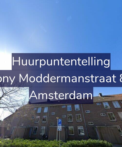 Foto gevel Huurpuntentelling voor Antony Moddermanstraat 81-2, Amsterdam