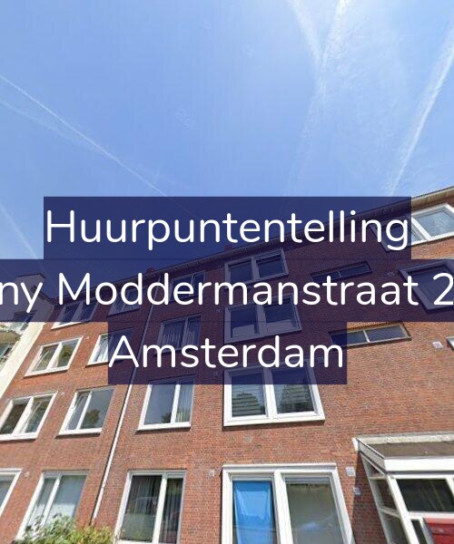 Foto gevel Huurpuntentelling voor Antony Moddermanstraat 220-2, Amsterdam