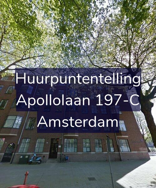 Foto gevel Huurpuntentelling voor Apollolaan 197-C, Amsterdam