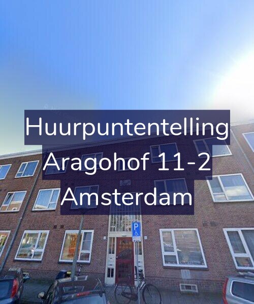 Foto gevel Huurpuntentelling voor Aragohof 11-2, Amsterdam