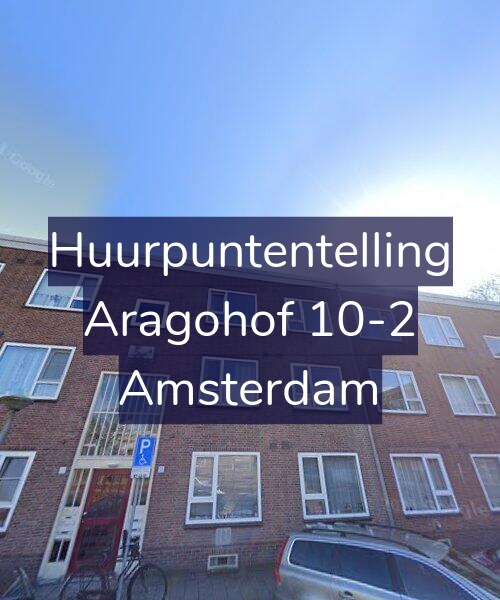 Foto gevel Huurpuntentelling voor Aragohof 10-2, Amsterdam