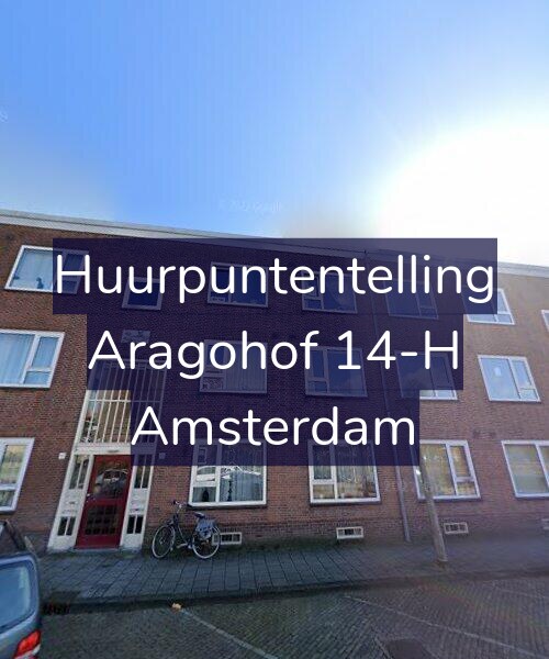 Foto gevel Huurpuntentelling voor Aragohof 14-H, Amsterdam