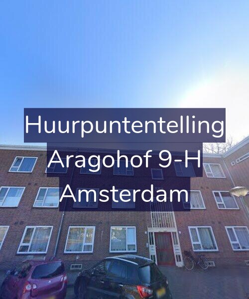 Foto gevel Huurpuntentelling voor Aragohof 9-H, Amsterdam