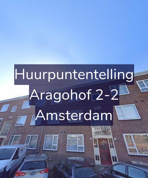 Foto gevel Huurpuntentelling voor Aragohof 2-2, Amsterdam