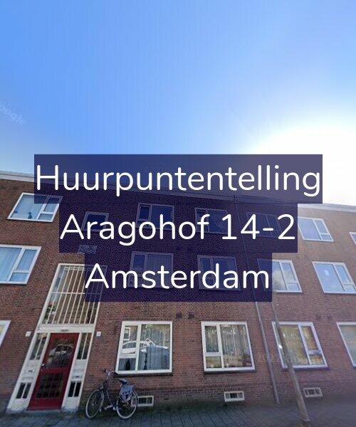 Foto gevel Huurpuntentelling voor Aragohof 14-2, Amsterdam