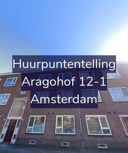 Foto gevel Huurpuntentelling voor Aragohof 12-1, Amsterdam