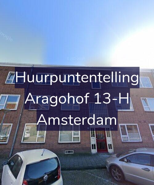 Foto gevel Huurpuntentelling voor Aragohof 13-H, Amsterdam