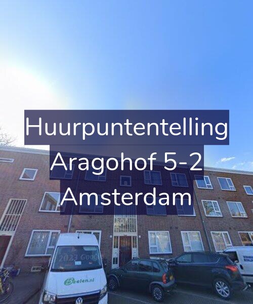 Foto gevel Huurpuntentelling voor Aragohof 5-2, Amsterdam