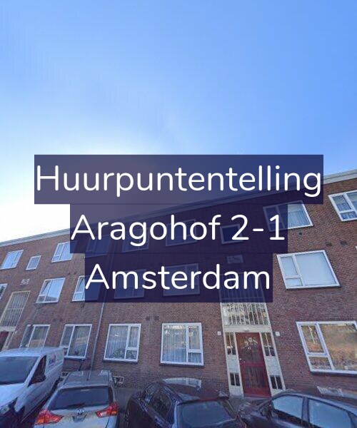 Foto gevel Huurpuntentelling voor Aragohof 2-1, Amsterdam