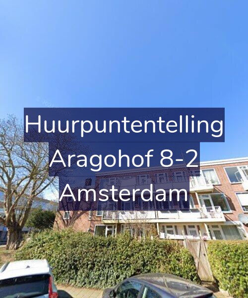 Foto gevel Huurpuntentelling voor Aragohof 8-2, Amsterdam