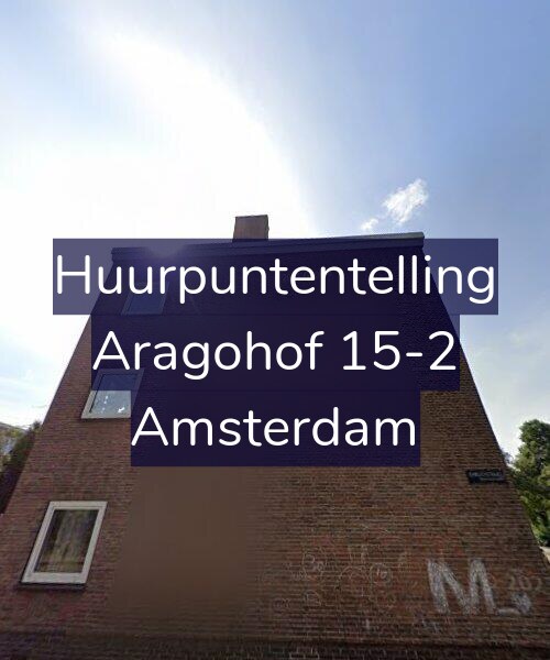Foto gevel Huurpuntentelling voor Aragohof 15-2, Amsterdam
