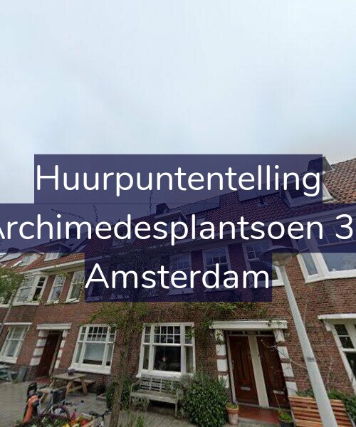 Foto gevel Huurpuntentelling voor Archimedesplantsoen 39, Amsterdam