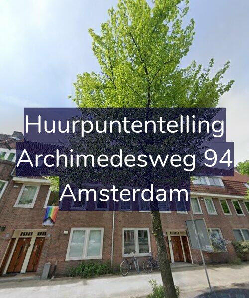 Foto gevel Huurpuntentelling voor Archimedesweg 94, Amsterdam
